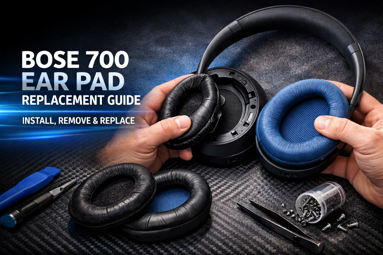 Bose 700 Ear Pad Replacement Guide – Install, Remove & Replace